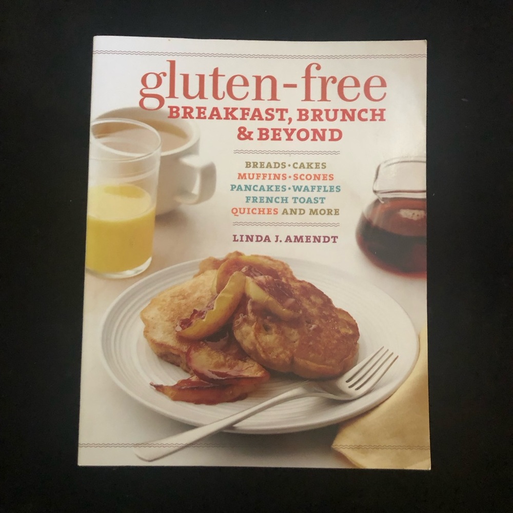Gluten Free Breakfast, Brunch, & Beyond cookbook